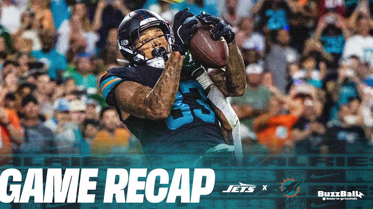 Dolphins defeat Jets 27-21 on Monday Night Football