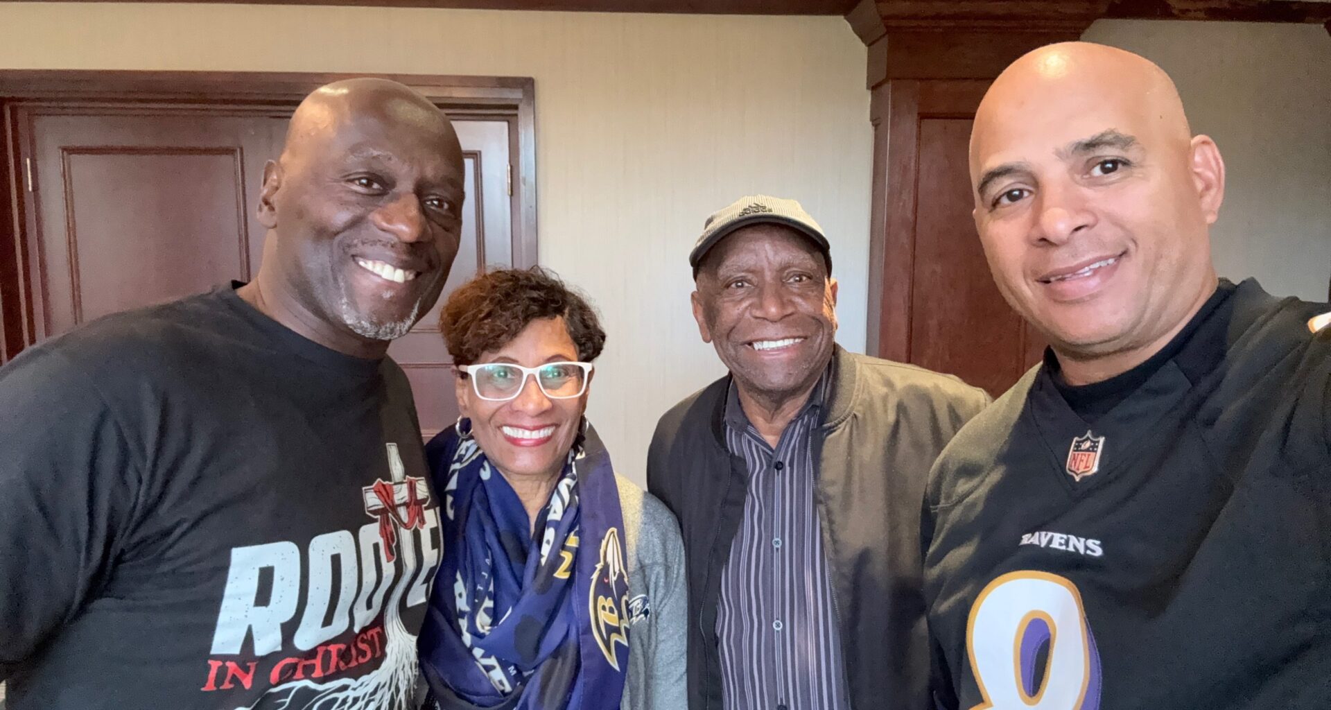 Dr. Frances Draper's NFL game experience with Ravens