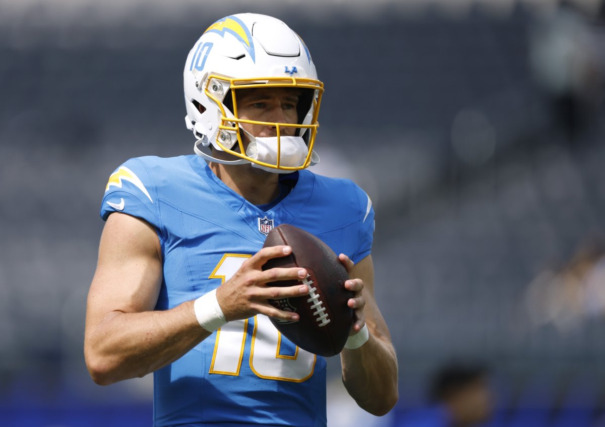 Los Angeles Chargers quarterback Justin Herbert