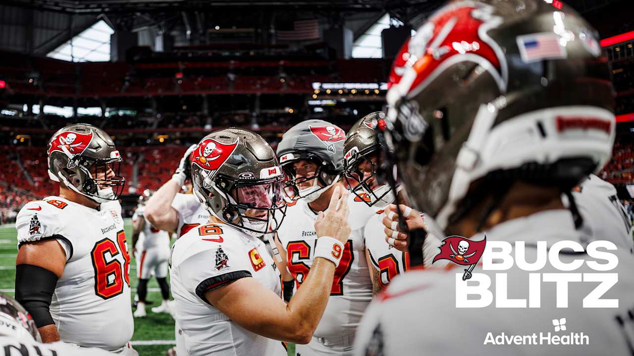 Bucs QB Baker Mayfield on Special 2025 Team, Limiting Eagles' Jalen Hurts Mobility and More