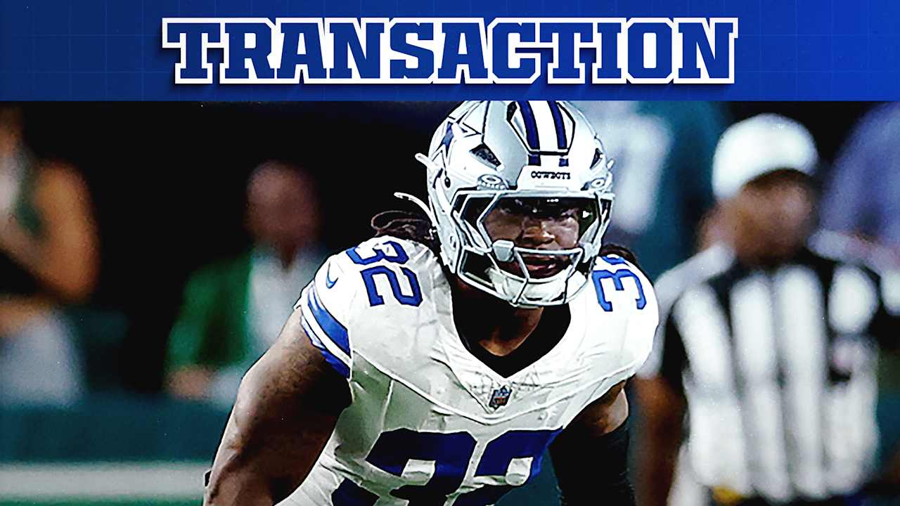 Colts sign LB Buddy Johnson to 53-man roster from Dallas Cowboys practice squad, wave LB Cameron McGrone