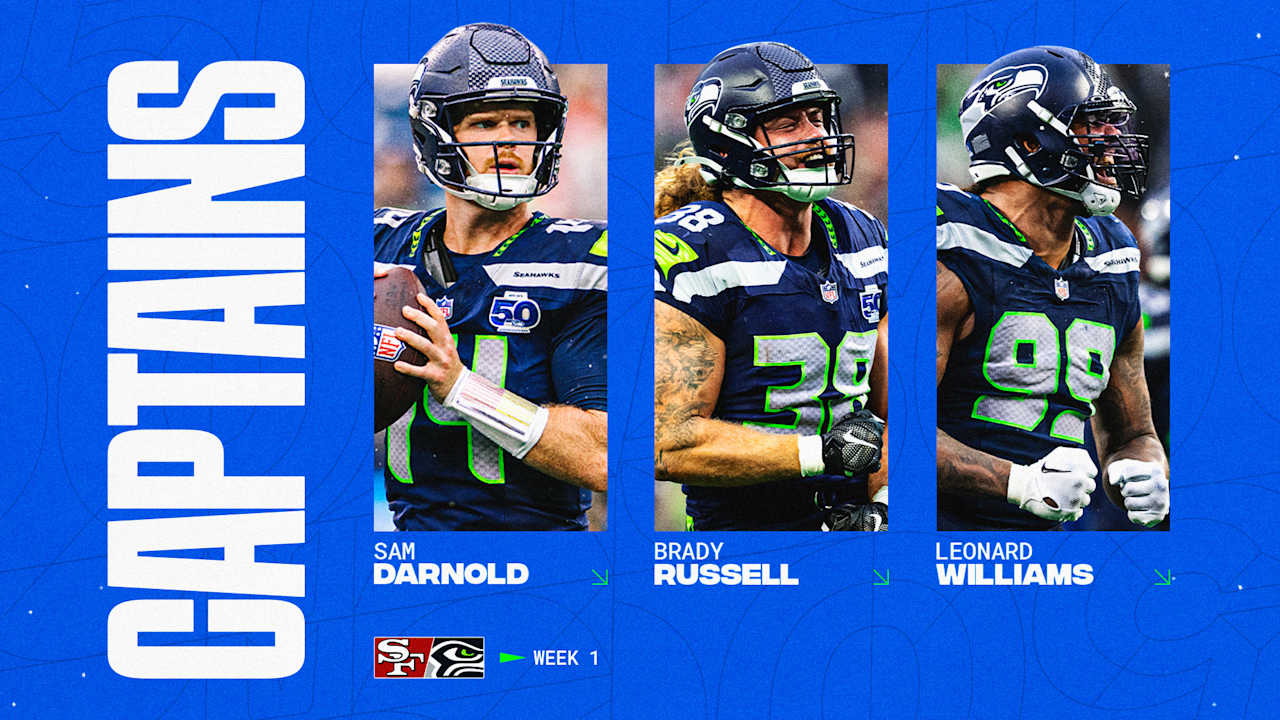 Seahawks Announce Week 1 Captains vs. The 49ers