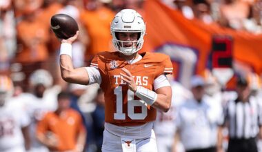 Arch Manning frustrated with Texas' rough start, vows improvement: 'I know I'm better than this'