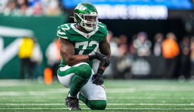 Jets' Aaron Glenn speaks on Micheal Clemons' penalty problems