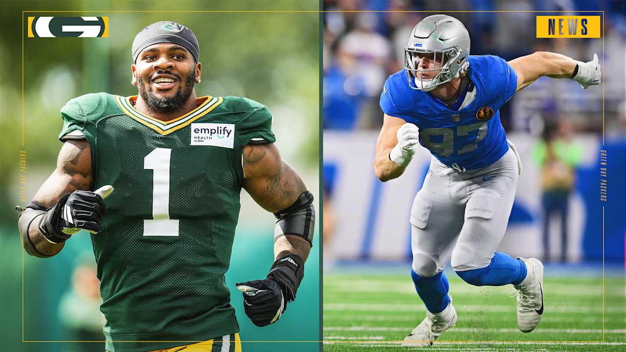 Premier pass rushers on both sides change Packers-Lions matchup from last year