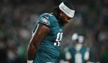 Eagles DT Jalen Carter ejected before playing snap after spitting on Cowboys QB Dak Prescott in season opener