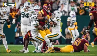 Here’s a crazy stat from Packers-Commanders in Week 2