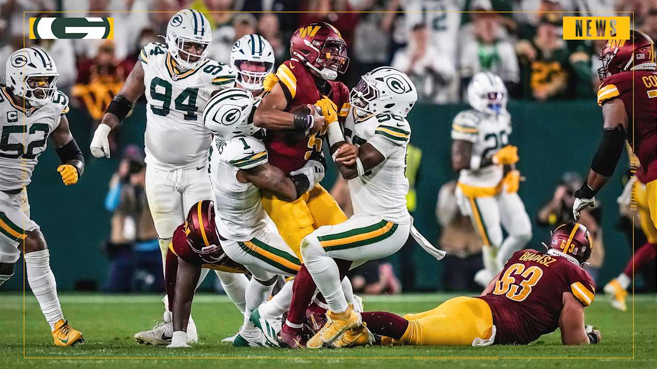 Here’s a crazy stat from Packers-Commanders in Week 2