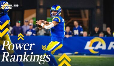Rams Power Rankings: Week 1