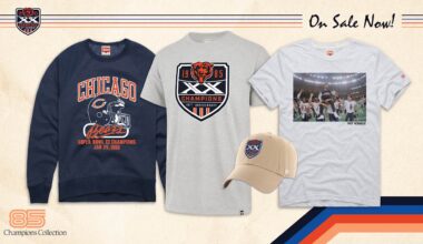 Bears unveil 1985 40th Anniversary Celebration Collection