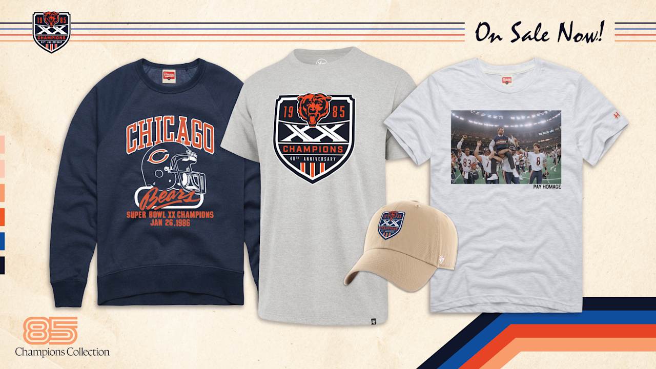 Bears unveil 1985 40th Anniversary Celebration Collection