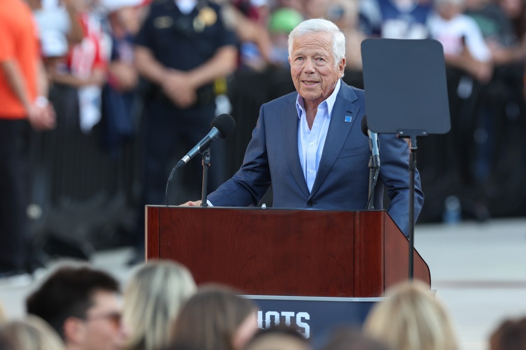 Patriots owner Robert Kraft.