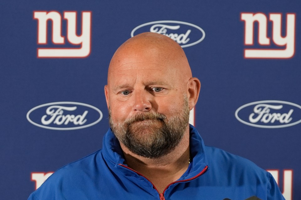 Head coach Brian Daboll of the New York Giants.