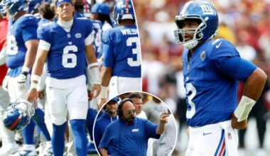 Giants can't just abandon their Russell Wilson plan