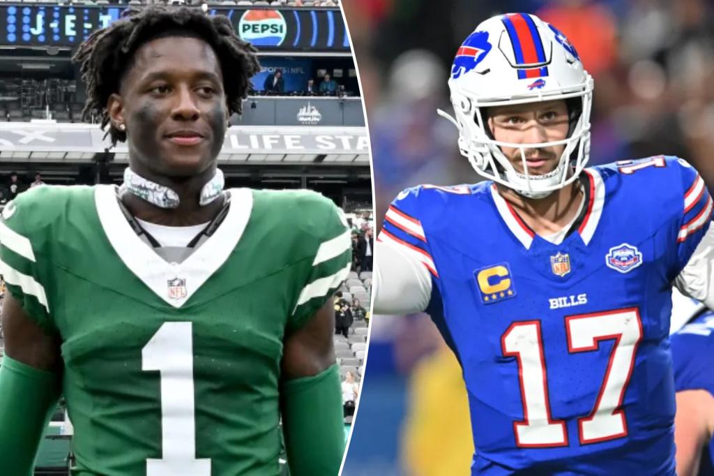 Jets' Sauce Gardner relishes test of slowing down Josh Allen