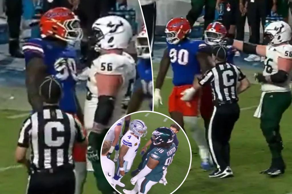 Florida player spits on South Florida opponent in costly sequence