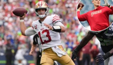 Fantasy football: Don't panic yet over Brock Purdy, 49ers