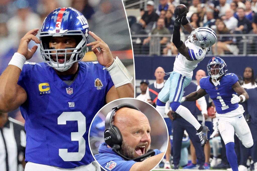 Giants just weren't good enough in Week 2 Cowboys classic