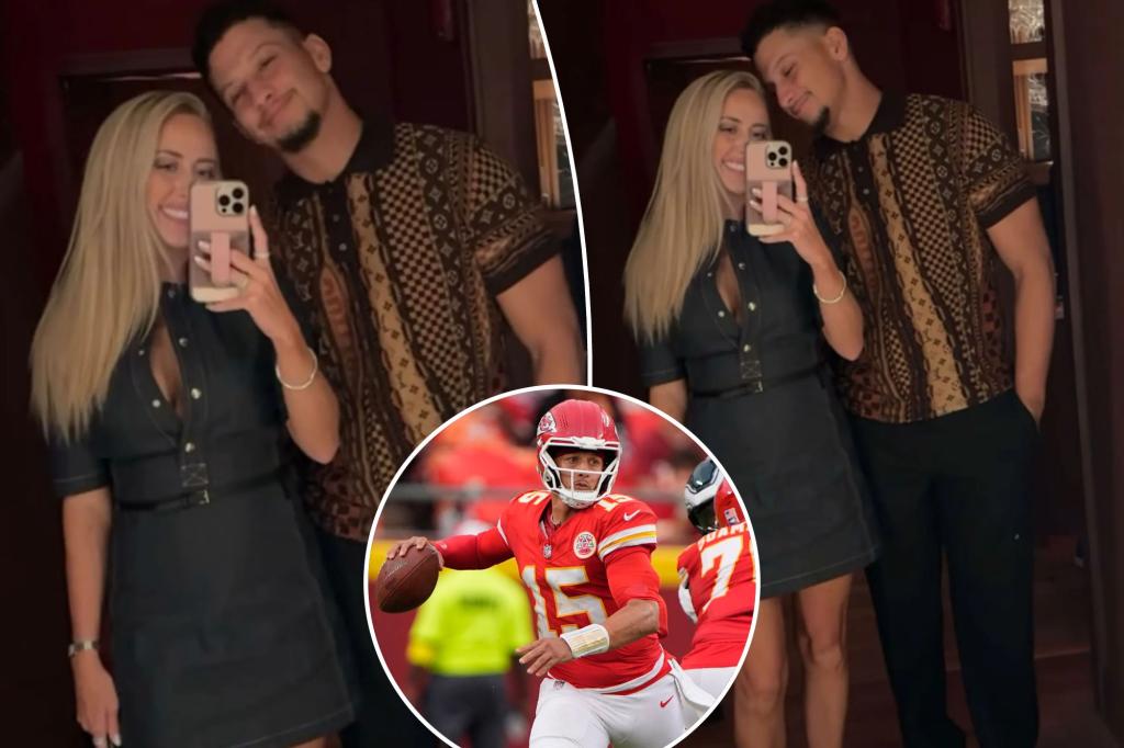 Brittany Mahomes gives intimate look at Patrick Mahomes date night
