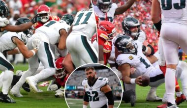 Jason Kelce's sad realization about the Eagles' Tush Push era