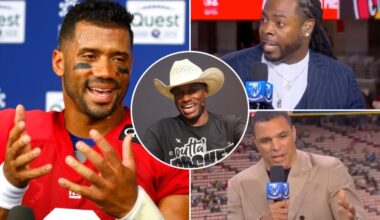 Robert Griffin III defends Russell Wilson as NFL legends slam Giants QB