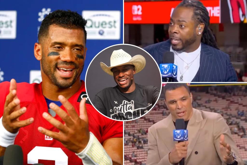 Robert Griffin III defends Russell Wilson as NFL legends slam Giants QB