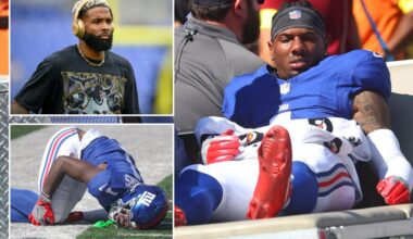 Odell Beckham Jr. calls for NFL to nix turf after Malik Nabers injury