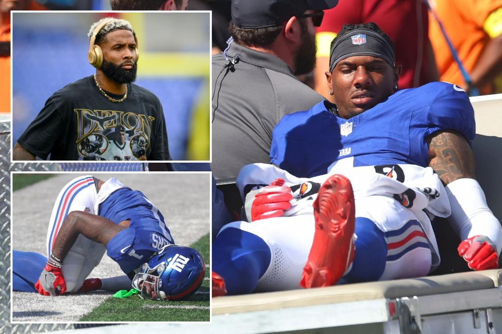 Odell Beckham Jr. calls for NFL to nix turf after Malik Nabers injury