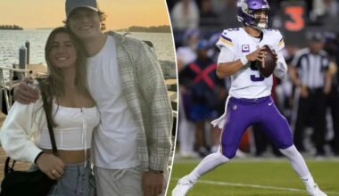 J.J. McCarthy away from Vikings with fiancée in labor after thrilling NFL debut