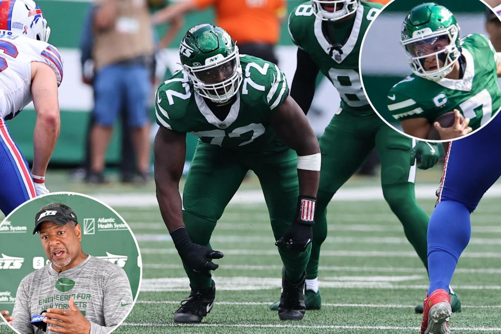 Not just Aaron Glenn, Justin Fields in spotlight after Jets' troubling start