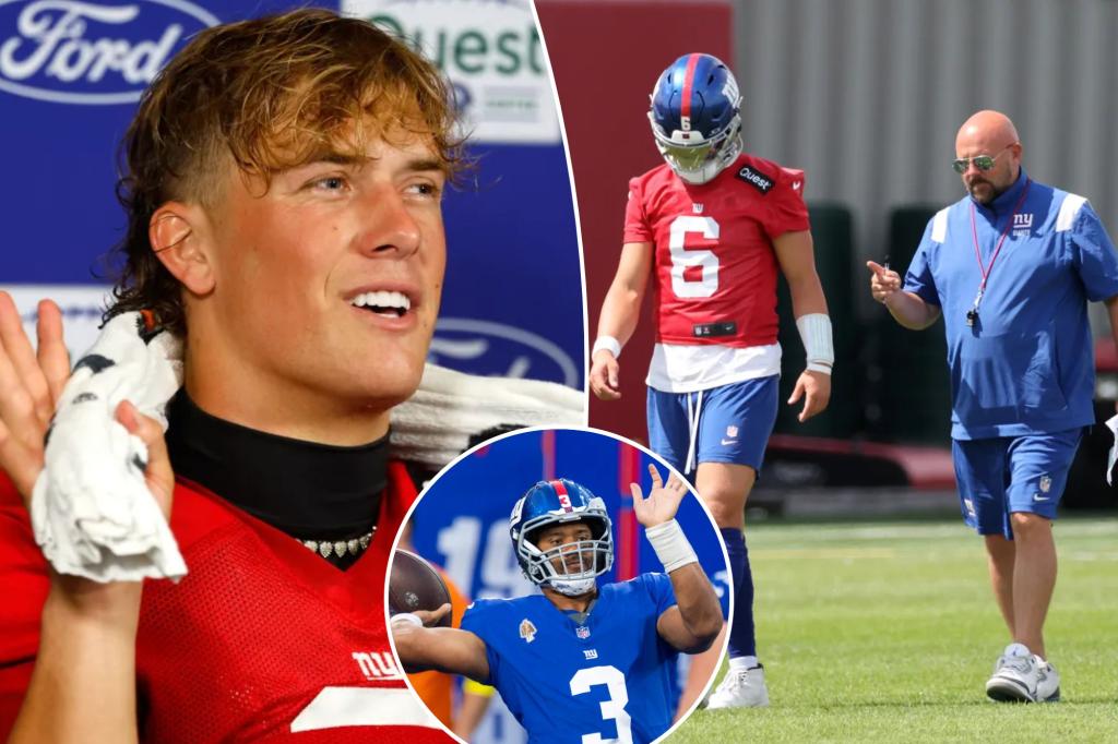 Jaxson Dart just became so much more than Russell Wilson's Giants understudy