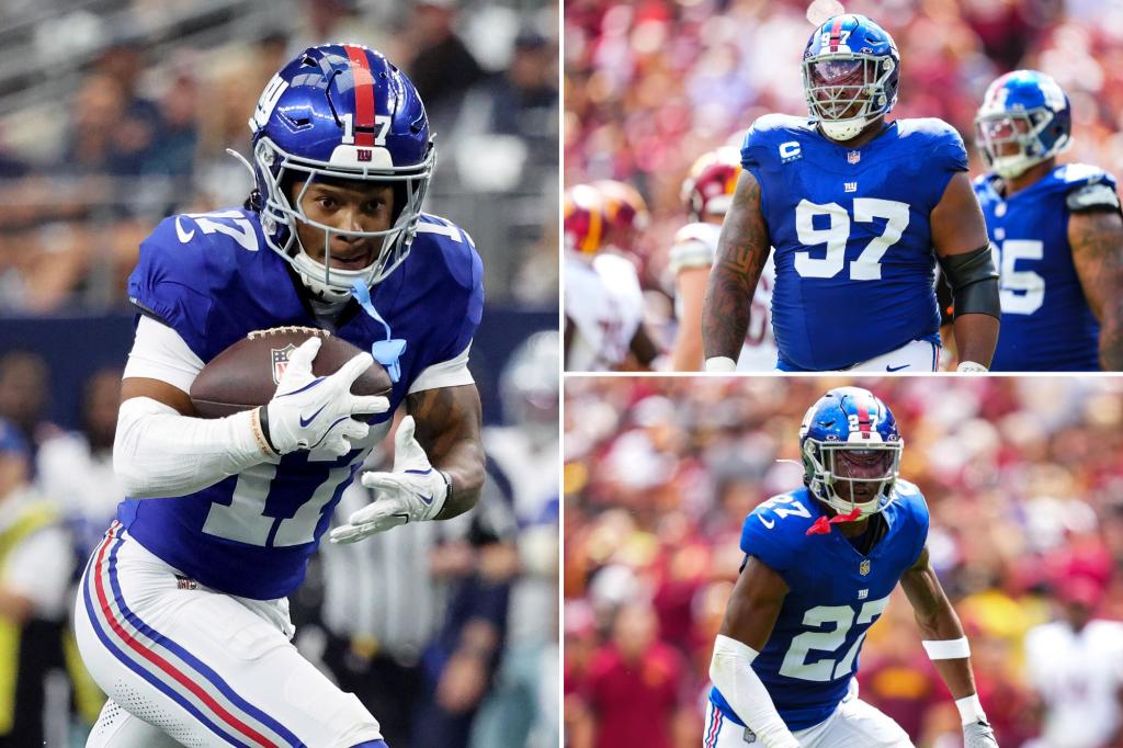 Giants risers, fallers after Week 2 loss to Cowboys