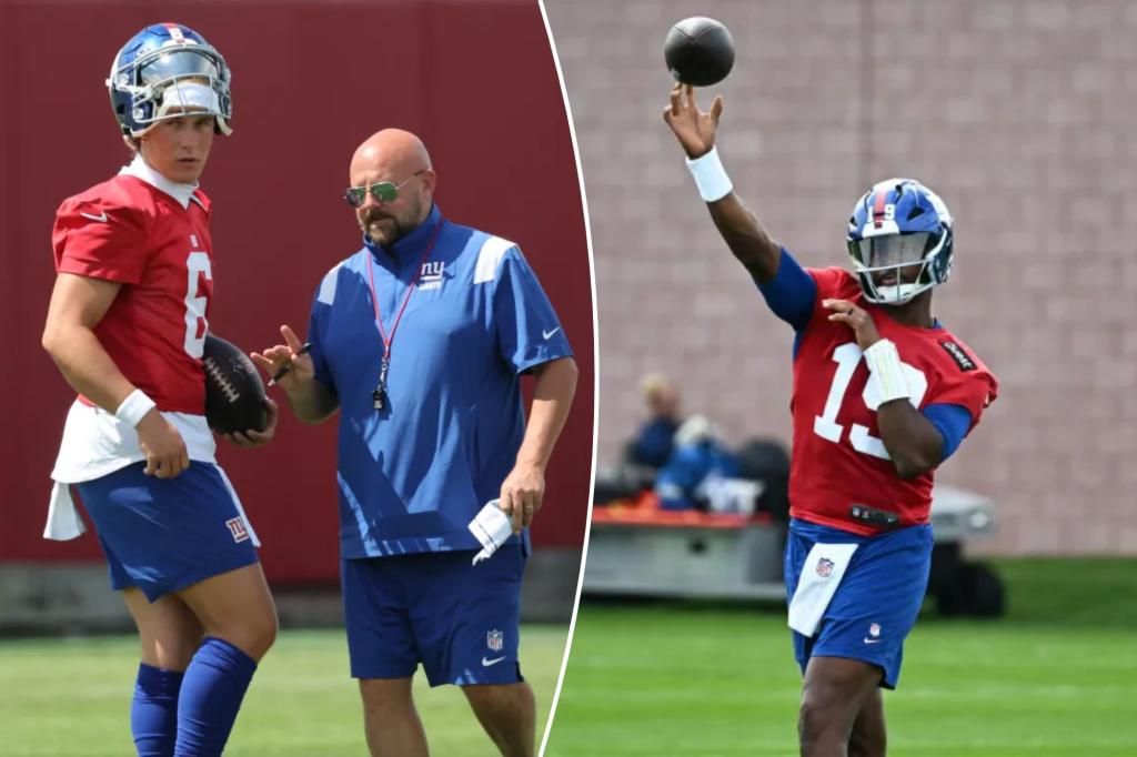 Brian Daboll remains tight-lipped on Giants' No. 2 quarterback