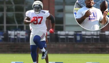 Giants' Dexter Lawrence is 'flowing' and knows sacks are coming