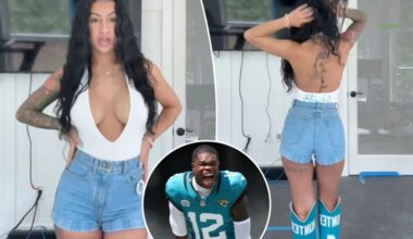 Travis Hunter's wife, Leanna Lenee, stuns in Week 1 outfit