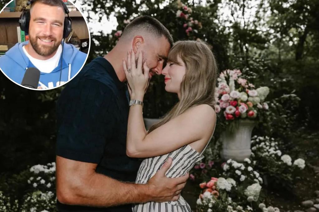 Something feels ‘different’ for Travis Kelce since Taylor Swift engagement — as NFL star opens up on ‘New Heights’