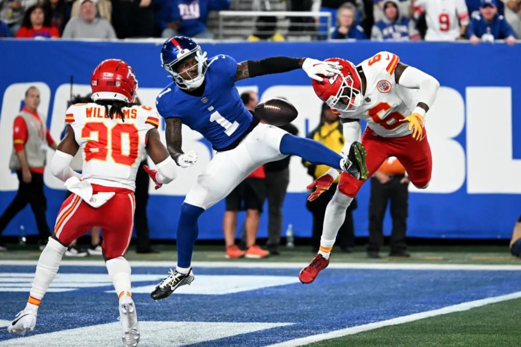 Giants' Malik Nabers misses practice with Week 4 status murky