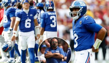 Russell Wilson's Giants leash just got shorter