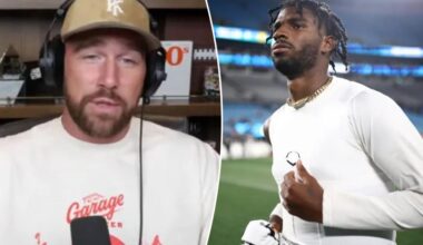 Travis Kelce wants the Browns to start Shedeur Sanders