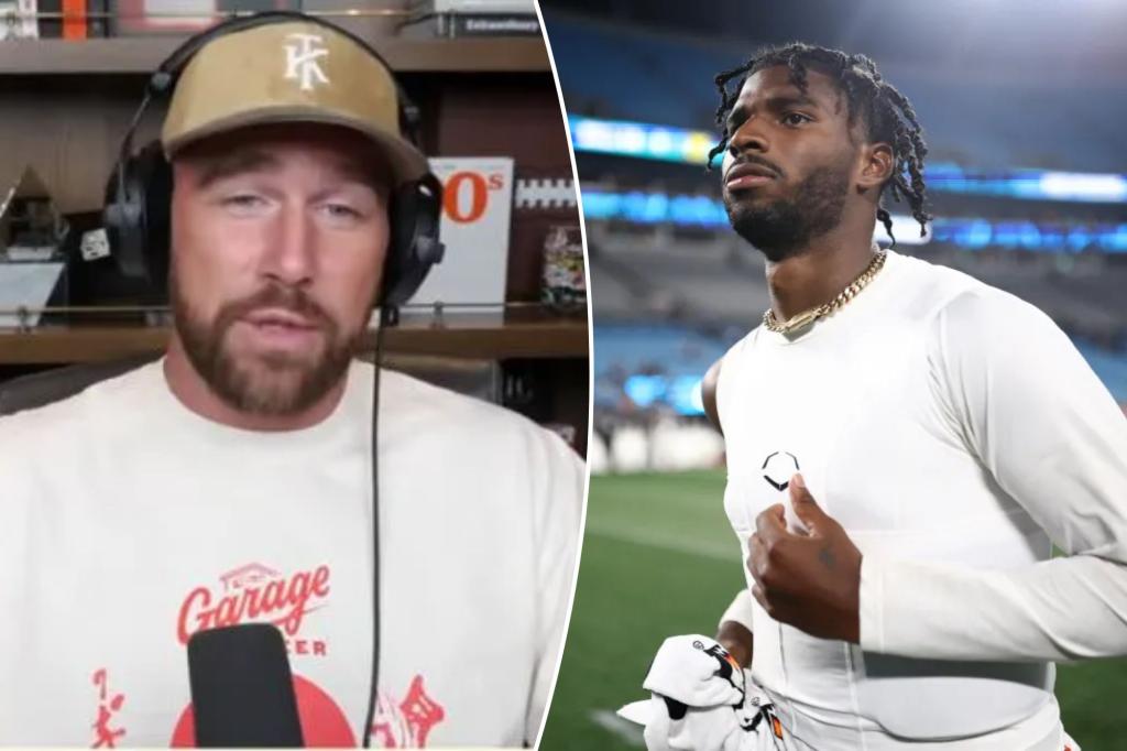 Travis Kelce wants the Browns to start Shedeur Sanders