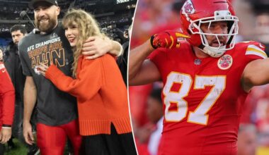 Taylor Swift quietly takes in Travis Kelce's Chiefs win over Ravens