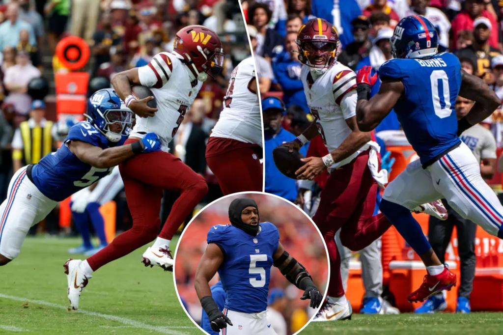 Giants walking delicate line with pass-rushing trio's playing time