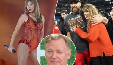 Roger Goodell responds to Taylor Swift Super Bowl 2026 halftime buzz