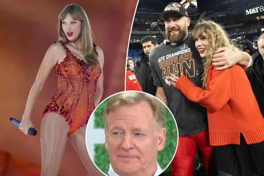 Roger Goodell responds to Taylor Swift Super Bowl 2026 halftime buzz