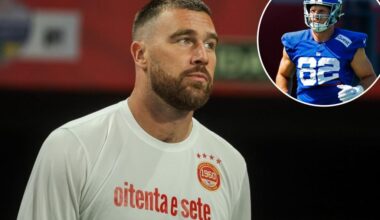 Trio of Giants benefitted from Travis Kelce's 'Tight End University'