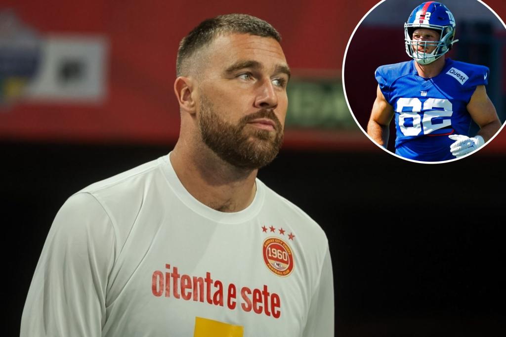 Trio of Giants benefitted from Travis Kelce's 'Tight End University'