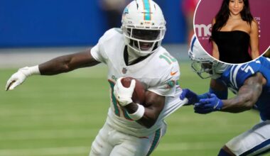 Tyreek Hill says his mind is on 'playing ball' amid domestic abuse allegations