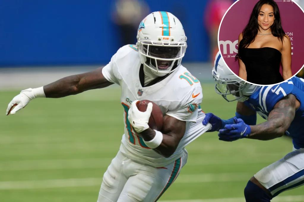 Tyreek Hill says his mind is on 'playing ball' amid domestic abuse allegations