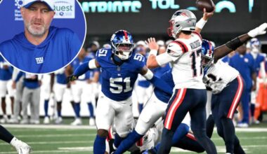 Giants 'mindful of' not overloading Abdul Carter in hype-filled debut