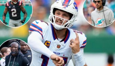 In the AFC East, it's the Bills and then everybody else
